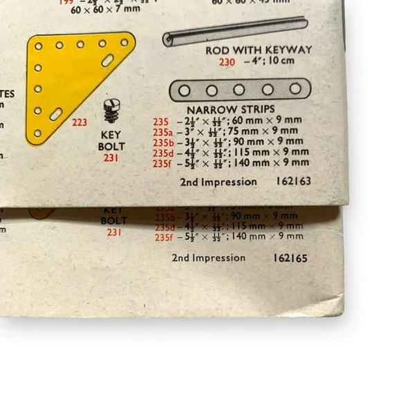 Vintage MECCANO Book of Models: Sets 2/3/4, 5/6 - 1973 - Picture 11 of 12